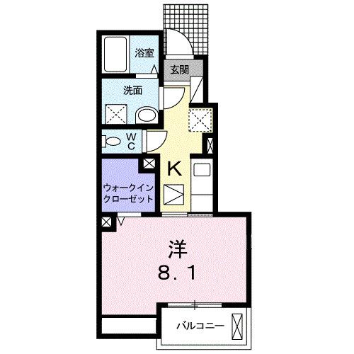 サンソフィア（102） 間取り図画像