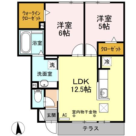 和楽（102） 間取り図画像