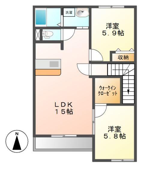 カーサ・プロニティ 間取り図画像