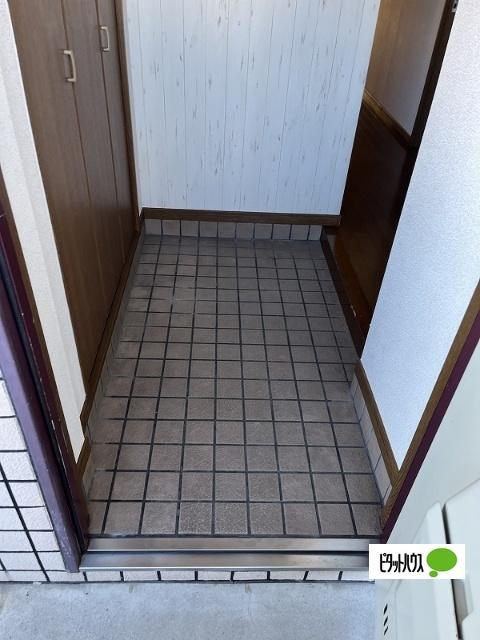 焼津市石津マンション 玄関