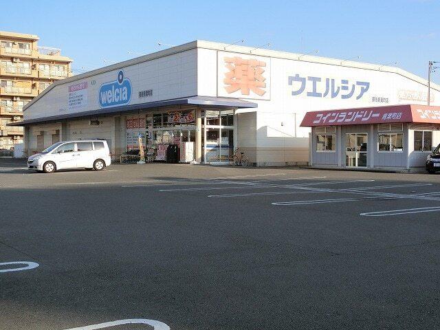 ウエルシア　青葉町店：600m