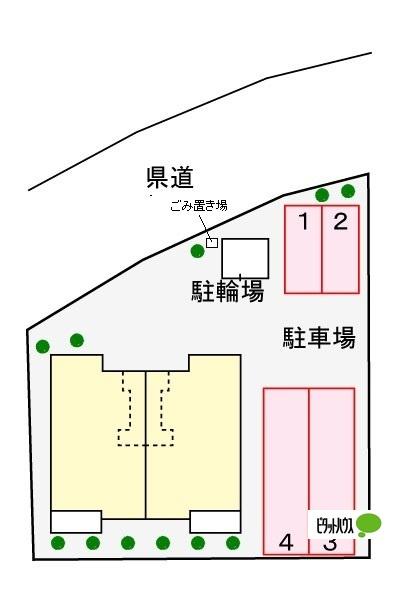 ＯＮＥ　ＰＩＥＣＥ（102） 駐車場
