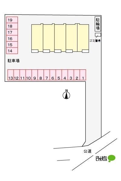 シンフォニアⅠ（202） 駐車場
