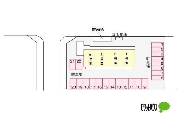 ウェンブリー（302） 駐車場