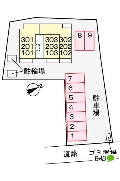 カーサ　ウィステリア（103） 駐車場