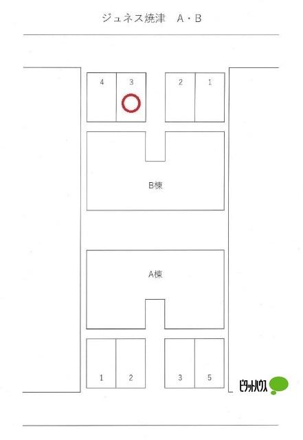 ジュネス焼津Ｂ（101） 駐車場