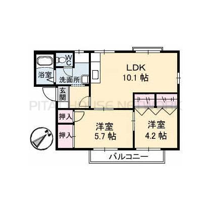  間取り図写真