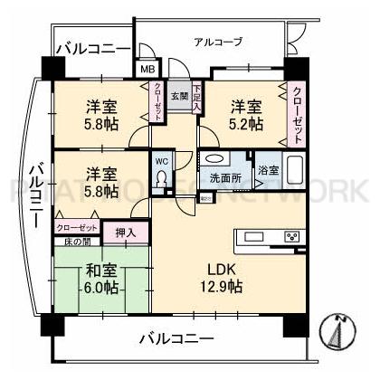  間取り図写真