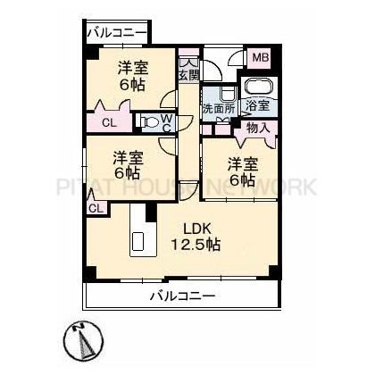  間取り図写真
