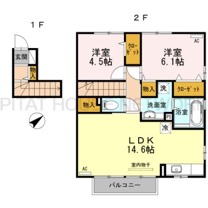  間取り図写真
