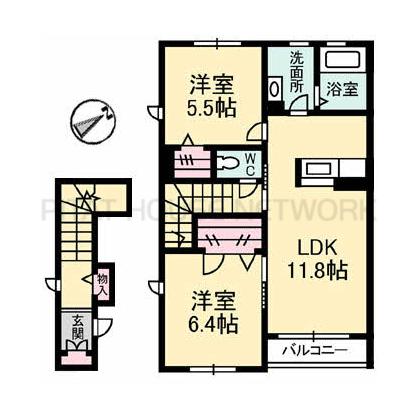  間取り図写真
