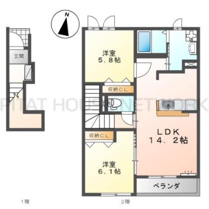  間取り図写真