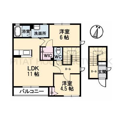  間取り図写真