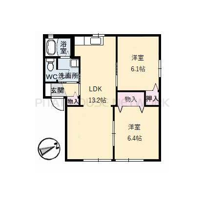  間取り図写真