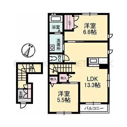  間取り図写真