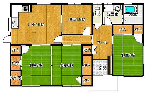  間取り図写真