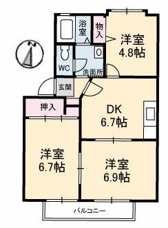  間取り図写真