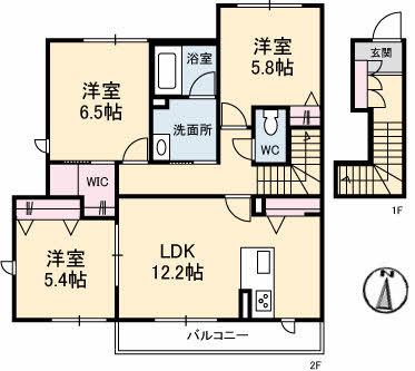 間取り図写真