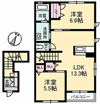  間取り図写真