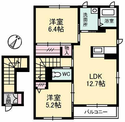  間取り図写真