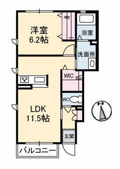  間取り図写真
