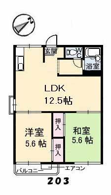  間取り図写真