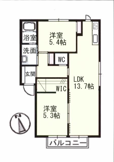  間取り図写真