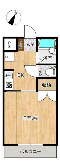  間取り図写真