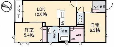  間取り図写真
