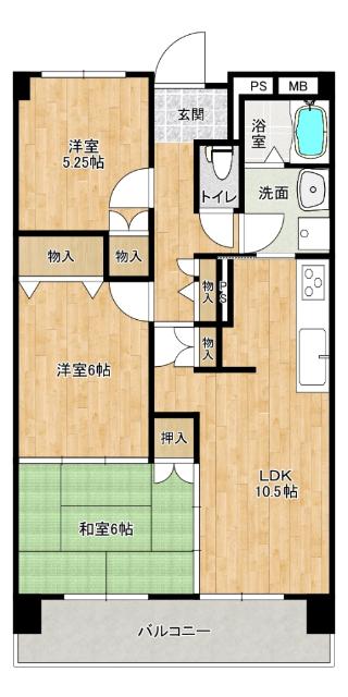  間取り図写真