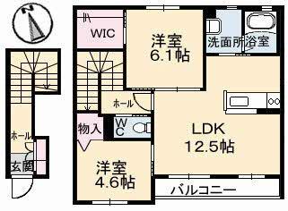 シャーメゾンフルリール（202） 間取り図画像