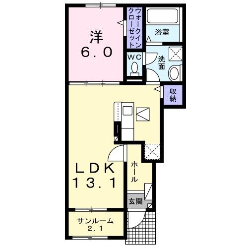 レ・セーナ（102） 間取り図画像