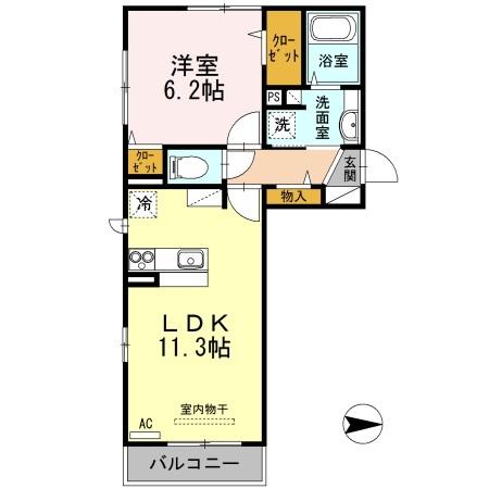 フォルテ　アーバン（203） 間取り図画像