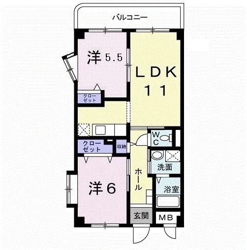 ネオハピネス（301） 間取り図画像