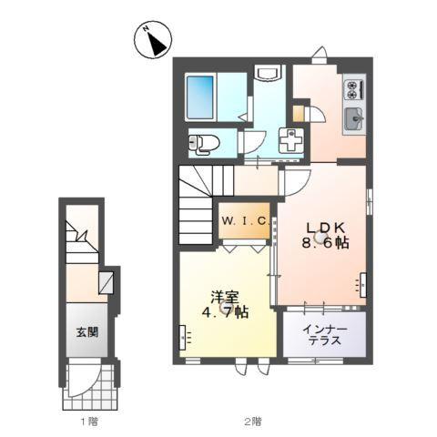  間取り図写真