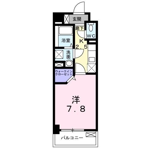ニュー和ハイツ（402） 間取り図画像