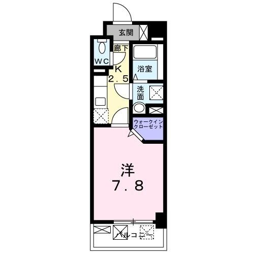 ニュー和ハイツ（406） 間取り図画像