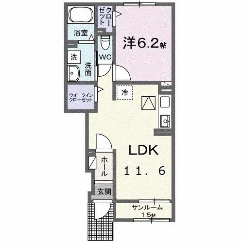 リコリス・アズ（103） 間取り図画像