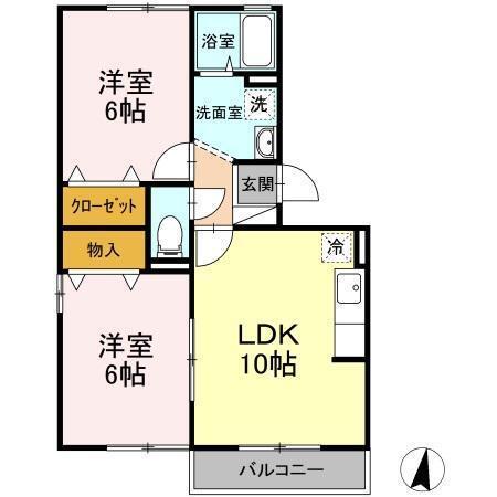アドラブール（202） 間取り図画像