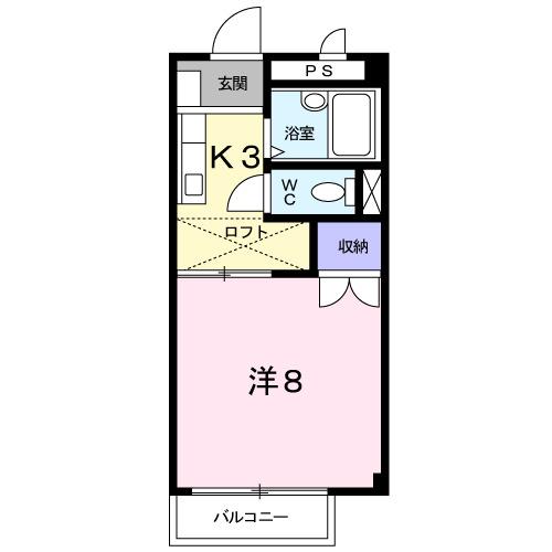 カーサ・ソレアード（102） 間取り図画像