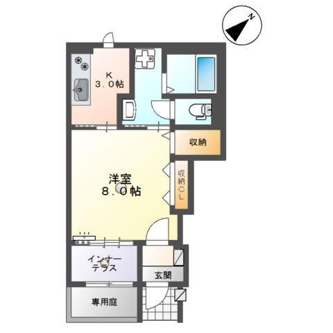 ローリングヒルズ富任 間取り図画像