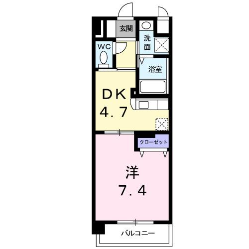 ドエルⅥ（302） 間取り図画像