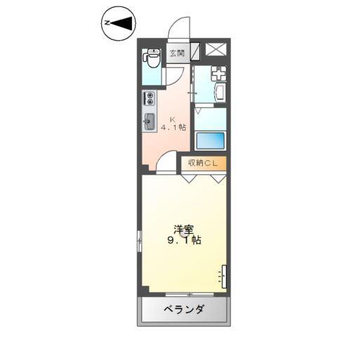 サンエバー貴船 間取り図画像