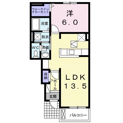 メゾン　ド　ハール　Ⅱ（103） 間取り図画像