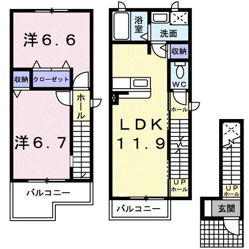 ル・ヴァンヴェール（210） 間取り図画像