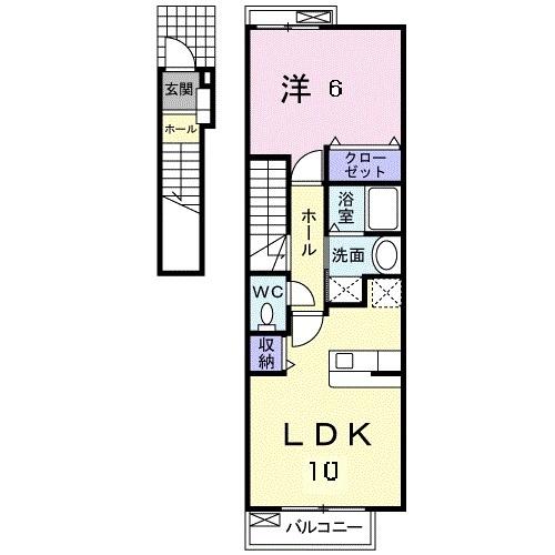 ターナリーⅤ（202） 間取り図画像