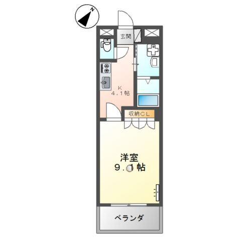 サンシャイン生山 間取り図画像