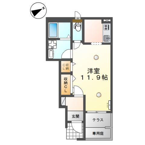 ルピナス咲 間取り図画像