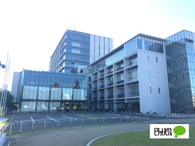下関市役所：1303m