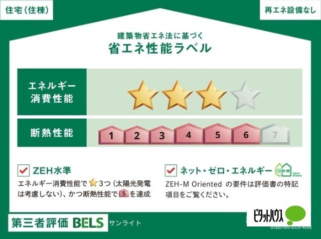 サンライト（101） 省エネ性能表示ラベル